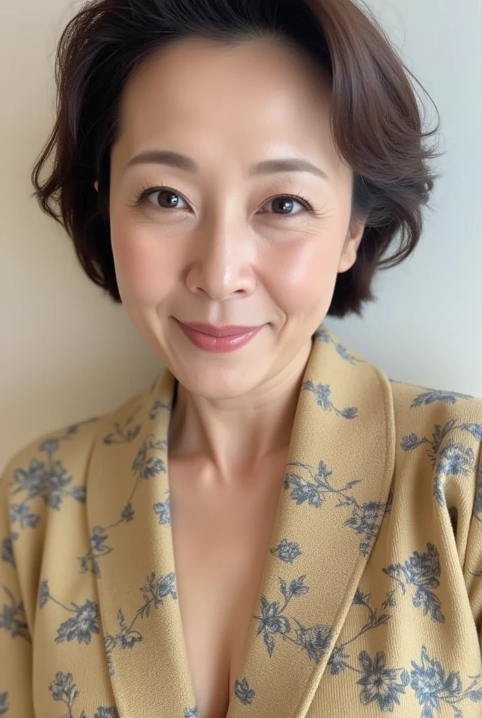 Mature Woman, 120 years old, Japanese painting, senior citizen, Eyes meet, Draw lips correctly, Red lipstick, Unbalanced large breasts, Abnormally large breasts, Super big breasts, 16K, Highest quality, Very detailed, Erotic, Very detailed肌, (Japanese), alone, Huge breasts, Mature Madam, Glamour, sexy, Chromo White Skin, Staring straight ahead,