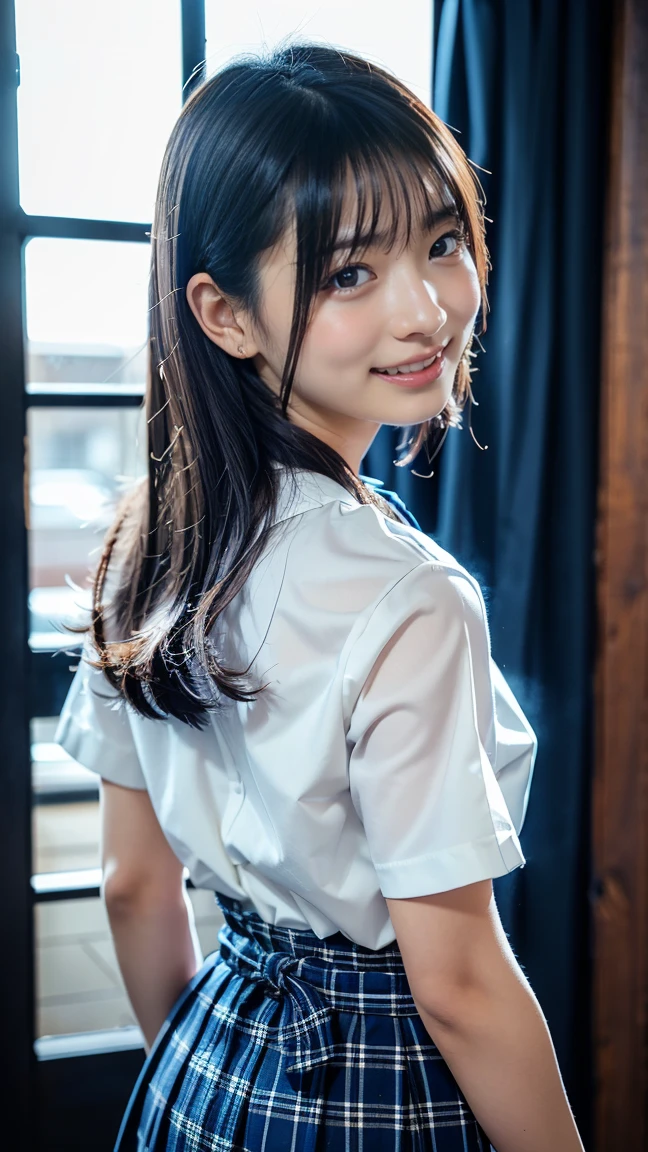 (White collared shirt、Offering tea、Tied up hairstyle、Photo from the waist up:1.4).One Girl, Cool Biz、(Put your hands on the desk and stick your butt out、office、Her natural G-cup breasts are visible even through her clothes、Office Lady Uniform、Cute beauty, Delicate girl:1.3), (24-years-old:1.3),(Smiling with teeth showing、Cute smiling eyes、Cute loose perm、(Fluffy hair、Loose perm、Braid only the bangs:1.4)Braid only the bangs、Fluffy hair、Medium Short Hair、Wearing an office lady skirt、Round and ample breasts、Curved waist、Photo from the waist up:1.4)
Very beautiful eyes, (Office Lady Uniform:1.3), (G-cup big breasts:0.5), Brown eyes, Parted bangs, Light brown hair,
, A face of ecstasy、(The expression of ecstasy、A face of ecstasy:1.0),
, (masterpiece, Highest quality, Super detailed, Detailed face, 8k)