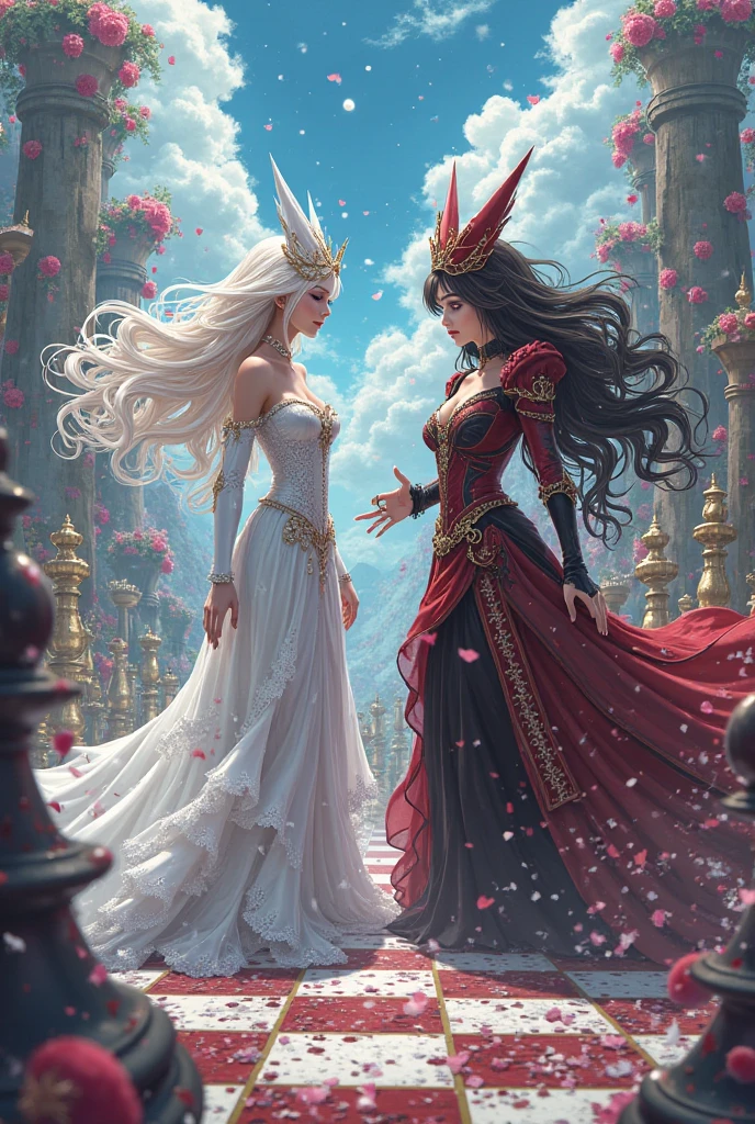 there is a woman in a red dress posing for a picture, artwork in the style of guweiz, loish and wlop, exquisite digital illustration, digital art of an elegant, wlop loish and clamp style, beautiful character painting, stunning digital illustration, beautiful digital illustration, artgerm and atey ghailan, anime styled 3d