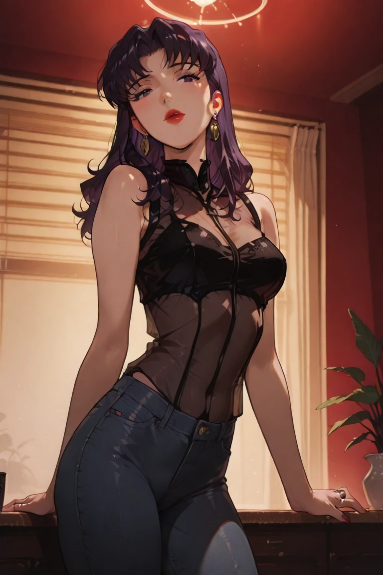 (very detailed background:1.0), (highly detailed background:1.0), (Masterpiece), High Quality, 1girl, woman, tattoo, irezumi, depth of field, dynamic lighting, high quality shadows, feminine, plunging neckline, breast curtains, Revealing clothes, , white dress, reze, purple hair