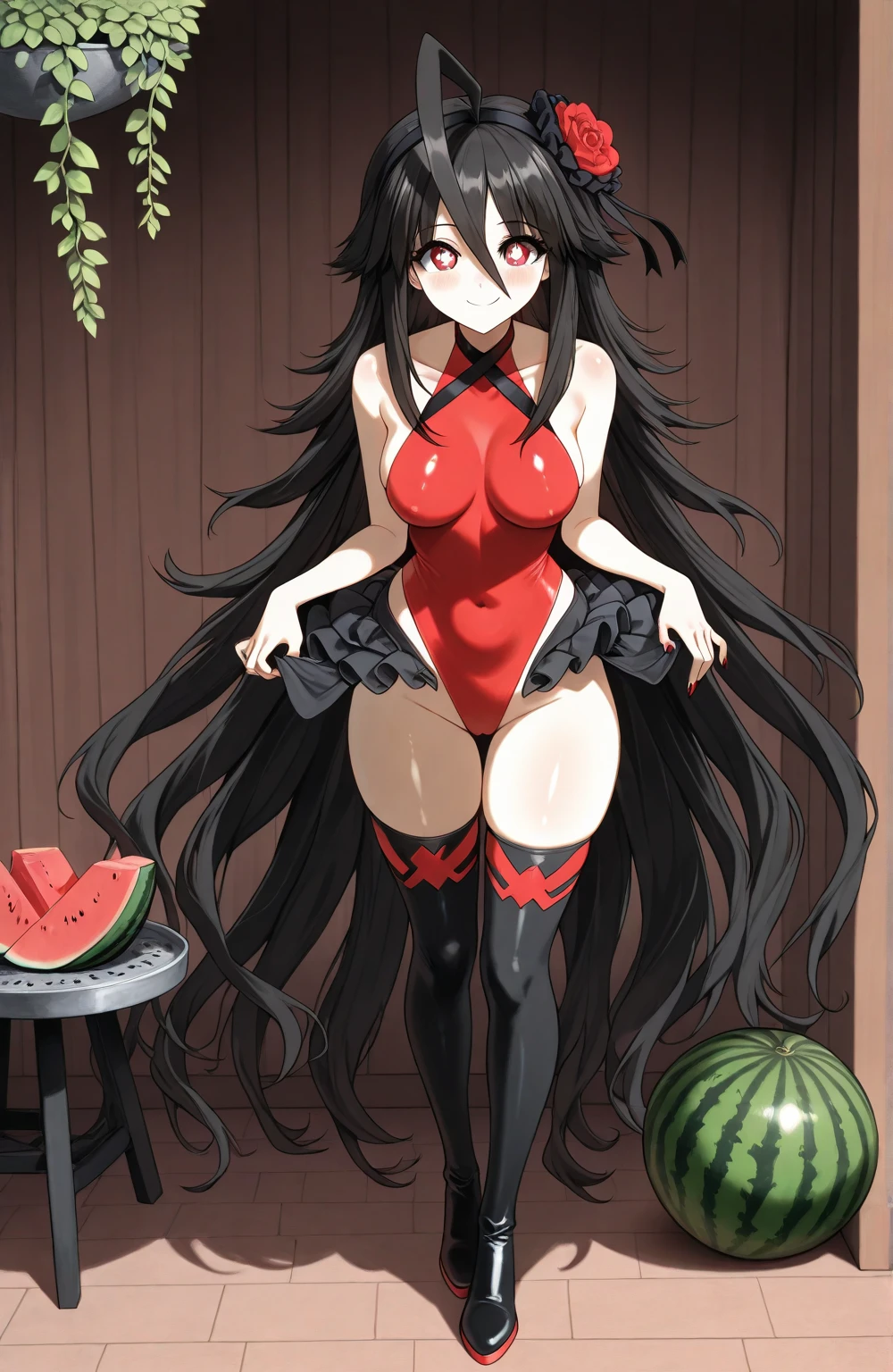 1chica, rias gremory, anime high school dxd, leotardo apretado,leotardo de jaguar, pezones marcados, vajina marcada, descalza, pies bien de rayados, trasero femenino, trasero de rias gremory, de rodillas, gateando, en cuatro, con las pienas abiertas, trasero bien detallado, trasero grande, pechos grandes, cuerpo perfecto, perfect anatomy, manos bien detalladas, alta calidad de imajen, 4k,
