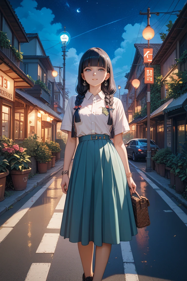 Brecht Evens, Matsuri Akino, Nami Akimoto, Gustaf Fjæstad, Hajime Sorayama, Surrealism Mysterious Bizarre Fantastic Fantasy Sc-fi, Japanese Anime, Gyroscope, Comet in the Parking Lot, Miniskirt Beautiful High School Girl Angel, perfect voluminous body, detailed masterpiece