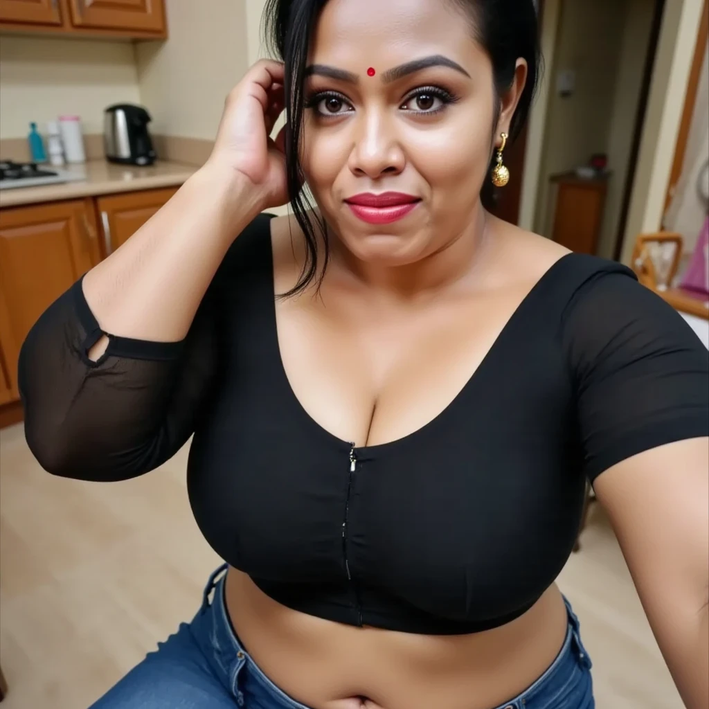 " 2woman, 35 Years Old, Indonesian , Lesbian Scene, Tank Top, big , full body, Curvy body, sharing Passionate hug and eating pussy