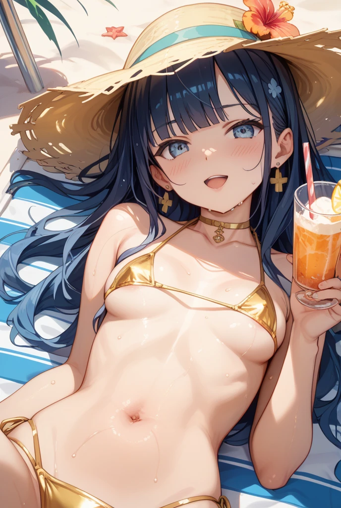 masterpiece, highest quality, Woman in her 20s, Two Women, Micro Bikini, Transparent Paleo, High leg, Women entangled on an outdoor stage, Fascinating, Slender Body, Small breasts, Perfect Skin, Perfect figure, gravure, Psyllium, Spotlight