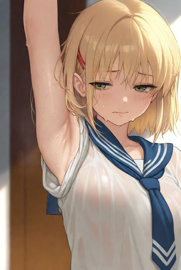 One Girl，Satoko Hojo，(masterpiece、Highest quality)，Big eyes，bangasterpiece, Highest quality) detailed, Girl Assaulted、、Messy Hair、北条鉄平にrapeされる少女、scratch、mole、Beaten、rape, Creampie 、Torn clotheale、（standing doggy Sex, dd, transformation, Standing on tiptoes, dd ,Sex , Sex） ,(((Orgasm Expression))),panic,Hollow Eyes、Are crying、Watery eye、Anxious expression、Messy Hair,Open your mouth、 Drooling,Open your mouth,