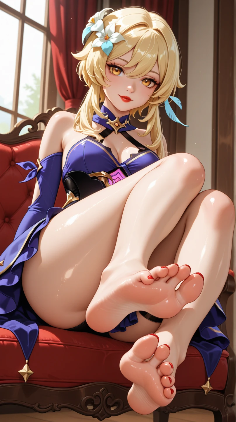Anime women feet