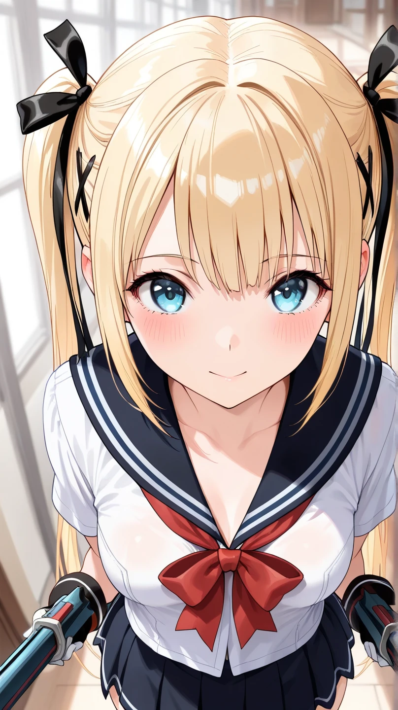 One person！！、Baby Face、、Blushed、Innocent face、human、6 year old girl、Long Hair、Blonde！、With bangs、small、1st grade elementary school students、Big eyes、barefoot、black eye、cute、Are thin、凄くsmall胸、身長のsmall、体のsmall、Short legs、、With legs apart、School、Bare Skin、((Upper body naked))、Show the whole body