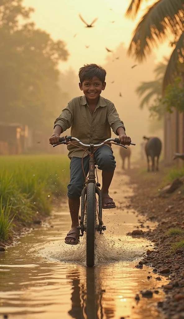 Cat is a modern crazy boy in traditional Kerala village