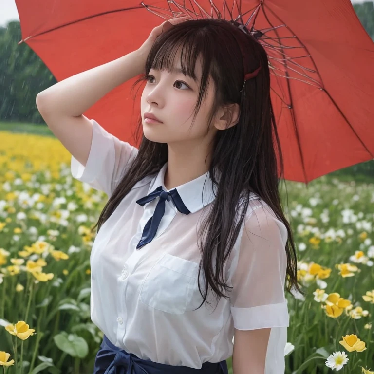 ((64k,Ultra-high resolution,Ultra high quality,masterpiece,Hyperrealistic,Young and adorable, beautiful, young, adorable,〜20 year old girl,young woman,Full body photo,Full body angle,Whole Body Ezbian,Surreal,Very detailed:1.3,Ultra-realistic:2.5)),Cute smile,Adorable smile,nice smile,Baby Face,A Cup〜D Cup Size Breast,Straight Long Hair,Black Hair,Sitting,Cute face,Glowing Skin,Glossy face,Beautiful body,concentrated,下からnakedで,((field,Rain)),((naked,素naked,Not wearing clothes,underwearを身に着けていない,I'll spread my legs and show you)),((High school girl blazer,Transparent exy maid outfit,Sister dress with embroidered collar,Wear a shrine maiden's costume and roll up your mini hakama.,Aircraft Cabin Attendant Uniform,Aircraft Stewardess Uniform)),((Seamless Ultra-thin All-through Pantyhose,Ultra-thin seamless pantyhose, sexy, all-through, beautiful legs, tights, sheer, pantyhose, women's)),single eyelid,Long legs,Thin legs,Beautiful hands and feet,Thin thighs,Nice thighs,((Ultra Micro Mini Skirt:1.2)):1.4,underwear simpleunderwear,((地面にSitting)),Water Lake,A prestigious European-style castle,Rose garden in the background,nakedの肩,Low - Angle,((Face your body forward)),((Sitting position)),((Spread your legs and do the M-leg pose.)),Pull up one'My tight skirt,bangs,Beautiful legs,((Wearing:1.3)),((Pants exposure:1.3)),((Japanese women who still retain their beautiful youthfulness,A European woman who still retains her beautiful youthfulness)),With a young body,((Sea sand beach,Swimsuit,night,Fireworks set off in the background))