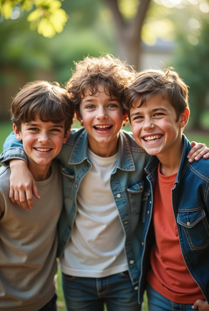 Five boys made a funny video to create an image on this topic Laughter video image