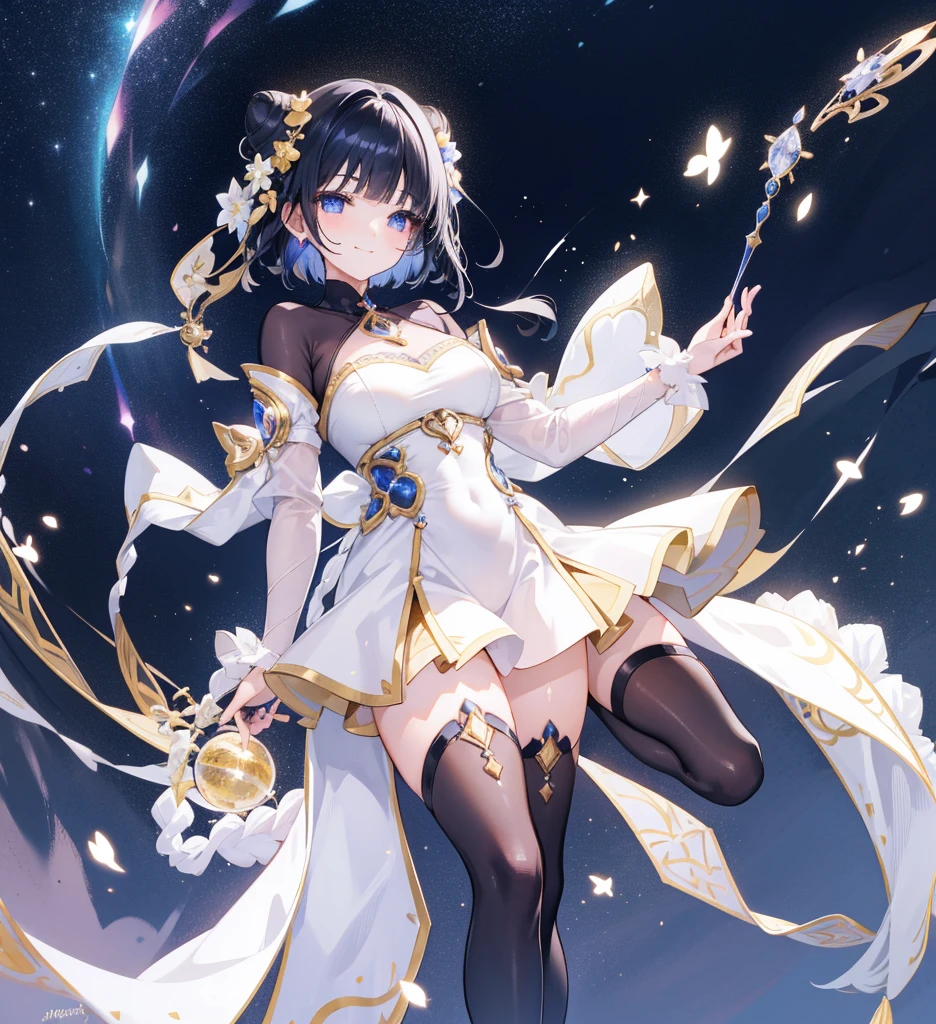BREAK Perfect Anatomy、(High resolution:1.2)、Incredible illustrations、(Cute illustrations:1.2)、 (Beautiful background,starry skies) 1girl(Black hair, short cut, princess cut, eye shadow, lipstick(dark skin:1.8))
Osiris robe, see-through shawl, sandals(egyptian priest)