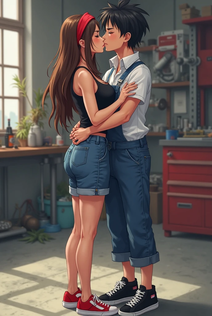 score_9, score_8_up, score_7_up, 1girl, 1boy, athletic body, highest pleasure, braid, grabbing, excellent, girl hardcore fucking while riding a skate, doggystyle, vaginally penetrated, experience,