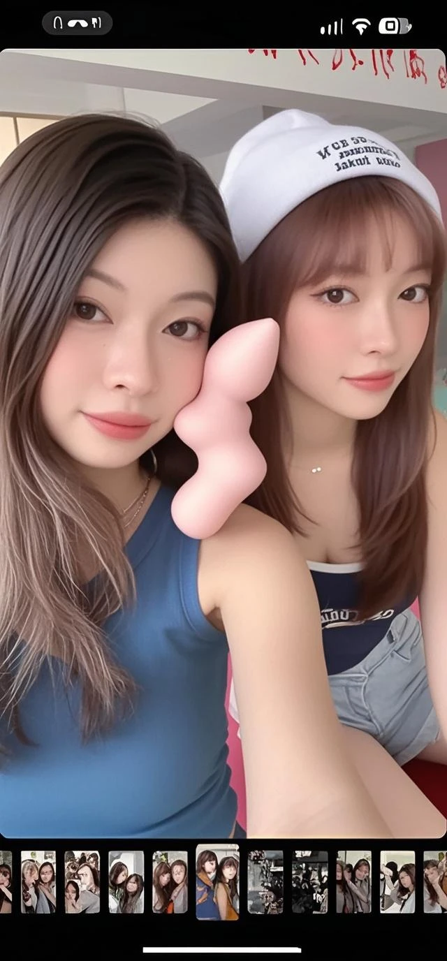 Two Gals Sun-tanned dark skin Beautiful eyes with slit length Flashy blonde Kneeling Pose She gives a hard and deep blowjob to a big dick Deep Subjective pov deep throat blowjob Taking the penis deep in her mouth A double blowjob for one fine penis