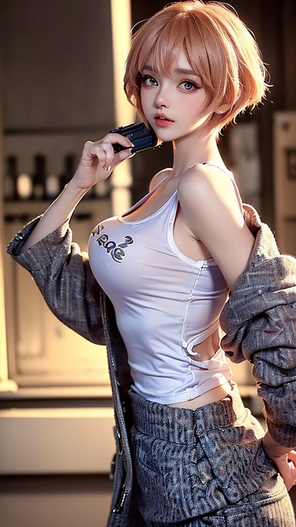 extremely detailed, best quality、masterpiece、detailed、(Mega boobs), (((Safe and secure、CERO A、All ages、safety sensor、Absolutely safe、sfw:1.5, safety)))、
masterpiece、best quality、detailed、ultra quality、extremely detailed、hires、ultra hires、8k, 32k
(Moody lighting:1.2), Written boundary depth, Bokeh, High resolution, 8k wallpaper, Realistic, Realistic, RAW Photos,
Detailed face、Detailed Background、
(Live Action、Intricate details)、blonde、pixi short hair、
(jirai makeUP:1.3、Red eyeliner、Light purple eyes, Blonde pixy short hair),
A woman in casual office fashion、Disheveled clothing、
One Woman, (Late Night:1.8, Ahegao:1.5, Drunk:1.4), Office lady、pantyhose, While drinking a can of beer、holding a beer can、beauty、Drunk 、Lean your body、Tired face、Drunk、Drunk and red face、I feel dizzy、Vomit、Vomiting、Outdoor、((steam,sweatvulgar)),(Open your mouth and stick out your tongue:1.3, ahegao:1.2,rolling eye:1.2)