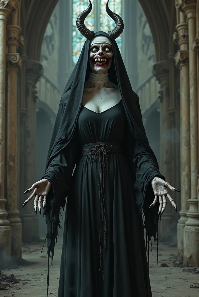 A demonic nun