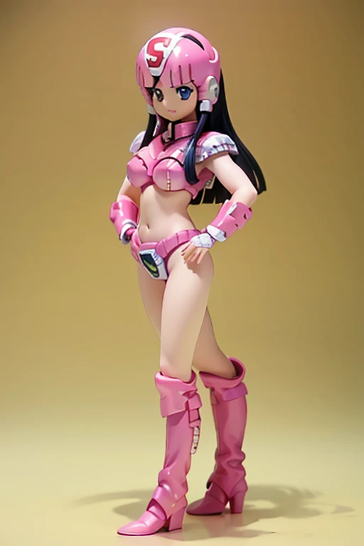 masterpiece, best quality, ((1girl, solo)),
<lora:Sakurahime:0.8>sakurahime, pink armor, pink short boots, pink helmet,