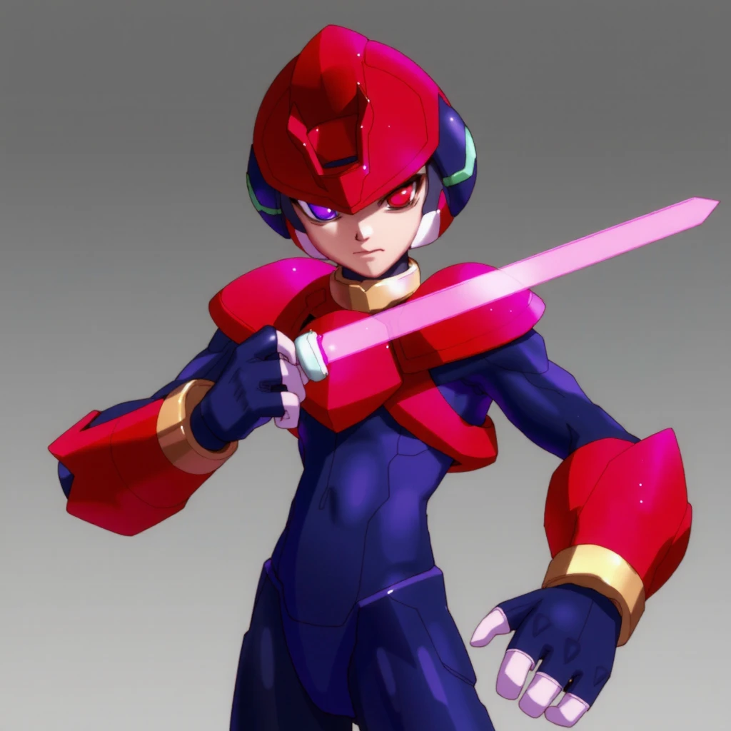 1in kinu-sensei artstyle, Kinu Nishimura style, muted pastel colors, (multiple views:1.2),  1boy, solo, hardboiled, reploid, The image showcases several iterations of the character Megaman X in his design from "Mega Man X8". This character, a Reploid, features a sleek, futuristic design with a predominantly blue color scheme and light blue highlights. The first design shows a rounded, simplistic form, emphasizing a youthful and approachable appearance. The second design introduces angular features, giving him a tougher and more mature look. The third design further enhances these aspects with added armor details and more defined muscle structure, highlighting his combat-ready nature. The side profiles show his helmet with a red gem centerpiece and intricate arm and leg armor details. The overall art style is dynamic, with clean lines and a mix of soft and hard shading to emphasize his mechanical yet heroic qualities. AI art prompts: - "Futuristic Reploid, Megaman X design,, kinu-sensei artstyle,in kinu-sensei artstyle