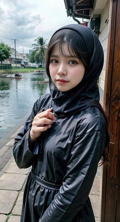 ((Hijab Stylish)), ((STRADDLING)), ((MY BODY IS VERY THIN)), ((CUTE PUSSY)), ((LAUGH AND SMILE SWEETLY)), ((THIN)), ((Straddling)), "Naked Lingerie Bra" ((Hijab Stylish)), (Malaysia female), age 15 years old, 8K, photottorialism, G-String, ((RED LIPSTICK))