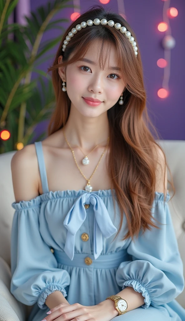 This girl is beautiful,The eyes are bright and alert,The face is delicate,with fair and smooth skin,Warm and charming smile。Her figure is well proportioned and graceful,Dress appropriately and stylishly。In short,She is a heart-warming beautiful girl。