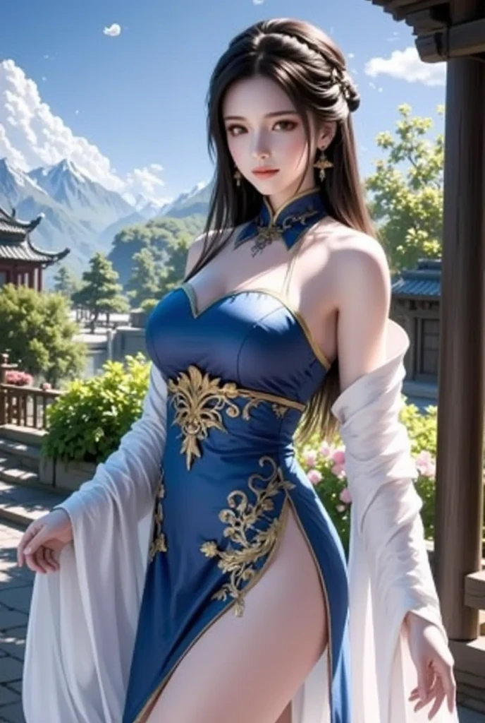 1girl, beautiful, realistic, medium breast