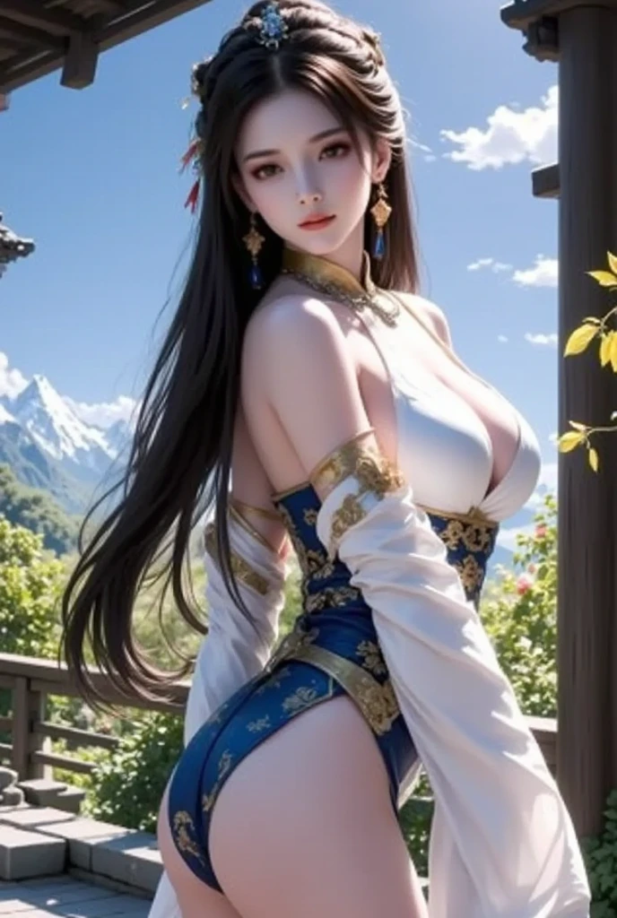 
Top quality, masterpiece, high resolution, Chinese,，，，On the banks of the river,，，,,On the banks of the river,,,，，，，，,,,,naked,，stand erect，,1girl, charming appearance and personality, big body, extremely sexy, ，，，，Floral print ，， ，Floral print，， Light yellow floral fragments，，(transparent ), large hollow see-through, beautiful and delicate face, (desire figure) perfect slim figure (nipple slip: 0.5), perfect white skin，stand erect，，Smooth black long hair，，，，Black Hair