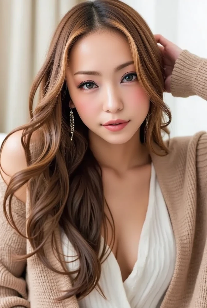 Divide Ratio : 1,1,1 Base Ratio: Ultra-realistic movie master pie with ultra-detailed primetime portraits, (最high quality, 8k, table top, Ultra HD),masterpiece,最high quality,high quality,High resolution,perfect dynamic composition:1.2,beauty (mixed girl)(jessica alba:0.55) in of a (1girl:1.3 22-year-old),(photo realistic),(Hyper realistic),(Fujicolor,daytime soft lighting),fashion supermodel,(best high quality real texture skin),(Highly quality texture hair),((Intricately detailed curly hair:1.2)),(outdoors,in the park),(perfect proportions),(anatomically correct),(perfect female body),((firm normal full breasts),slim face,beautiful cheekbones,((slim,swell-muscled body)),(Super beautiful face),(realistic face),(highly detailed face),absurd,(Intricately detailed eyes),(tired and sleepy and satisfied:0.0),a woman's eye with a digital rendering,realistic eyes,perfect round eyes,finely detailed pupils,BREAK((brown_eyes)),detailed lips,red_lipstick),pink_makeup,(Detailed nose),Wear an off-the-shoulder top, full bodyesbian,dark shot,(Intricately Detailed lace-up latex BDSM Outfit:1.25)),dynamic pose,((shot above the knee)),look at the viewer