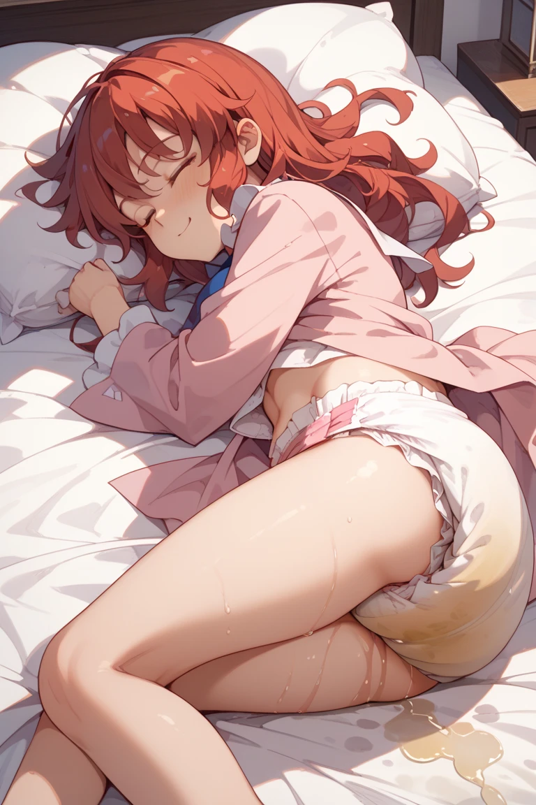 One Girl、Are crying、Lying on one's back、Tentacles all around、Earthworm、Earthwormを生む、Earthwormの苗床にされた、Furry、naked、Massive bukkake、
