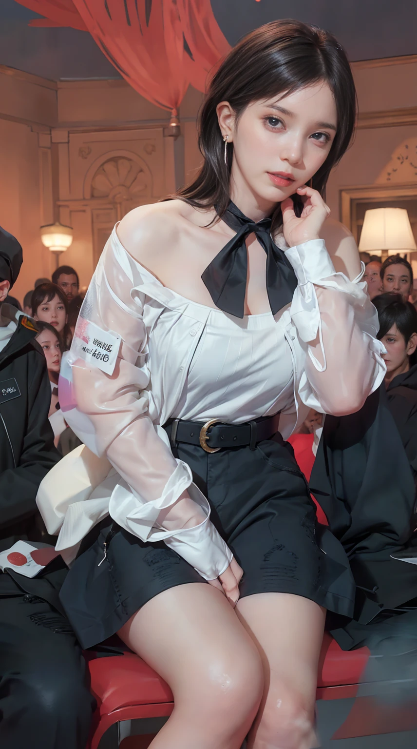 19 year's old beautiful girl , full body, skin colour white,chest is bloated