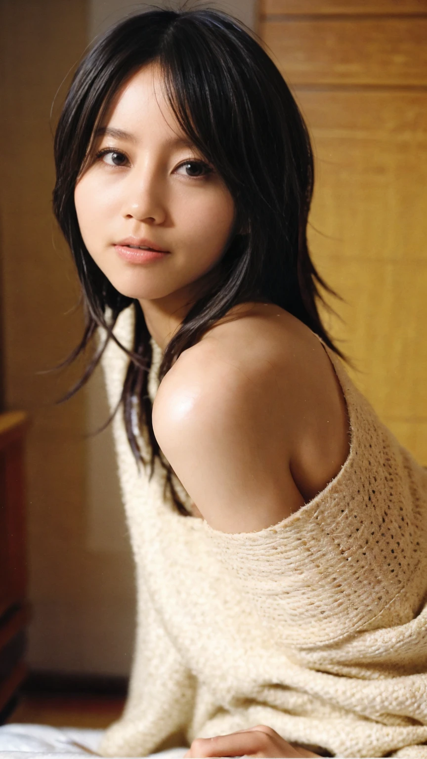 (((One girl,alone))),(Highly realistic photos, High resolution, Detailed face, Beautiful Eyes) Japanese women, 21 years old, Cute face, alone:1, Nice body, Medium chest, ,Hairstyle, Take a photo book,the avengers,Healthy Body,Thighine Fujiko,Captivating pose