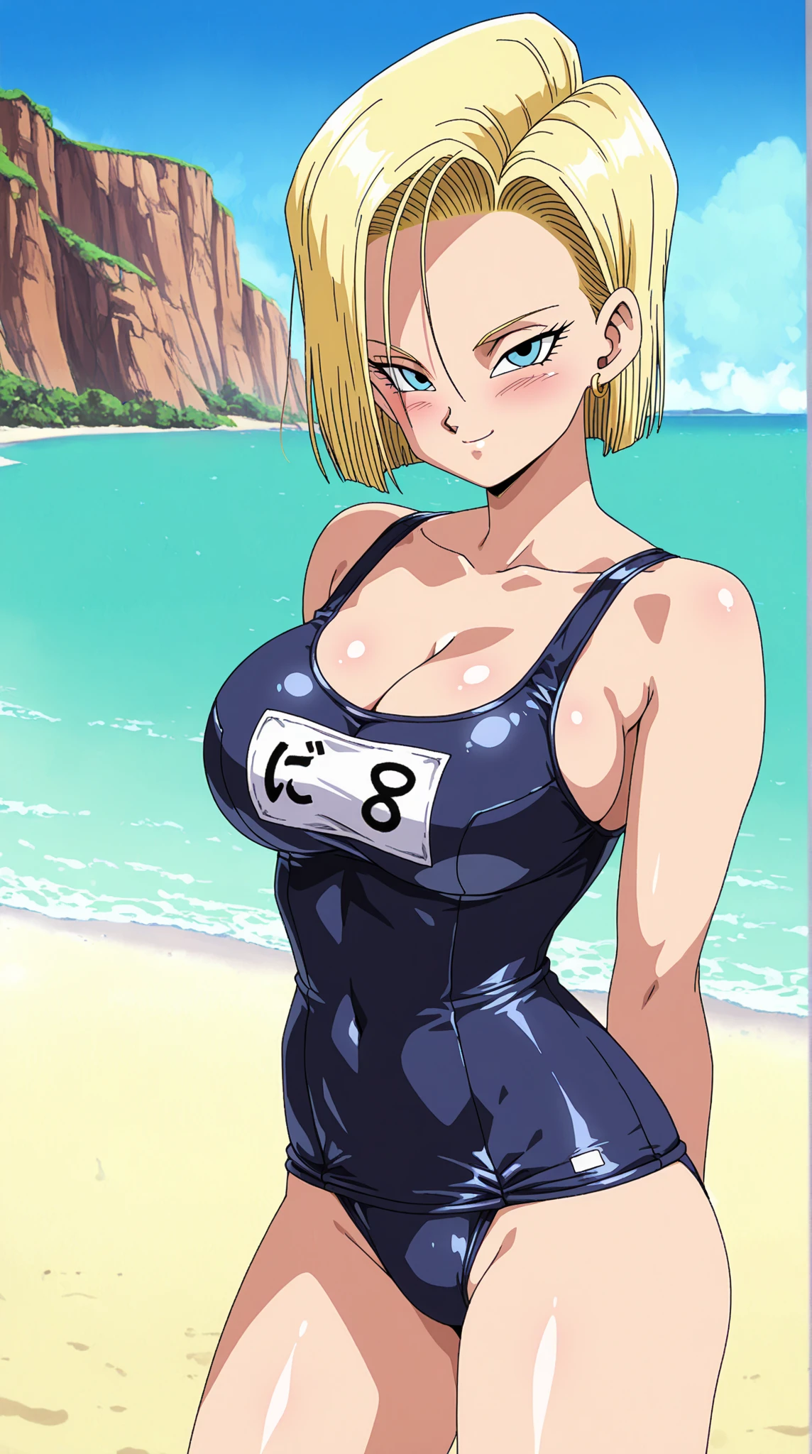 Android 18 from dragón ball sexy