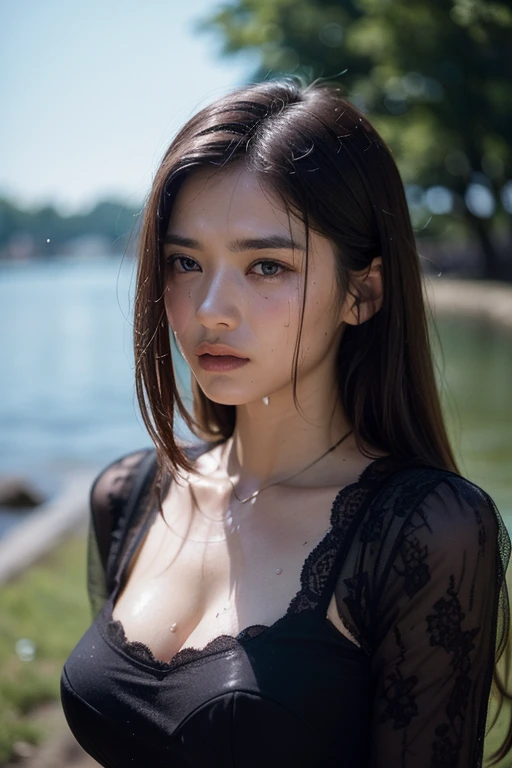 Peruvian Cowgirl、Incredibly beautiful proportions、Captivating beauty、Western style、9 head and body,(Highest quality, masterpiece:1.4), (realism:1.2), (Realistic:1.2), (Absurd:1.2), (Realistic:1.3), One Girl,Realistic Skin,alone,( とてもBig eyes,Beautiful attention to detail, Symmetrical eyes), Outdoor,Ezvian Everywhere、the body is slim、the body is slim,Big eyes,Big Mouth,art、、Serious ,