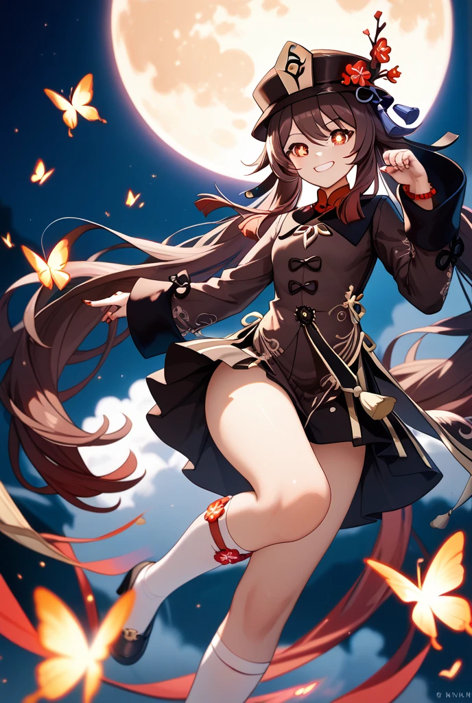 wearing a skirt、Anime girl holding a broom and cat, my dress up darling anime, demon法少女的风格, Cute anime waifu wearing beautiful clothes, Astral Witch Clothes, demon法学校服, demon, demon法学校学生服, Moon themed clothing, Can be used all over the body, wearing clothes, Beautiful anime character design, full body commission, demon法少女的肖像
