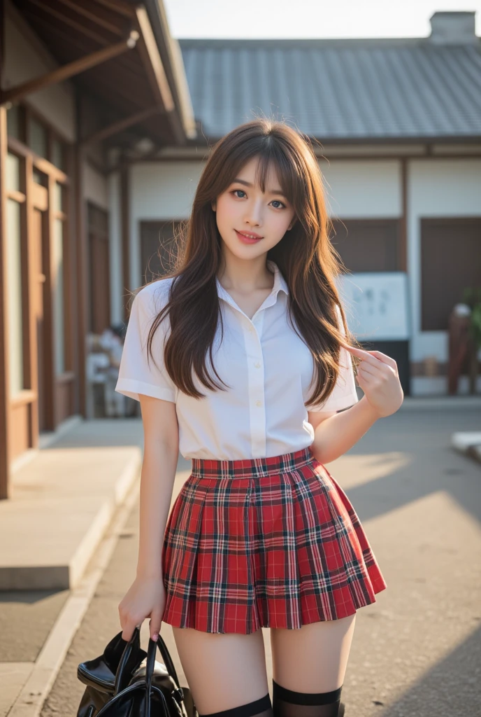 Cute Girls、Idol、high school girl、mini skirt、sit