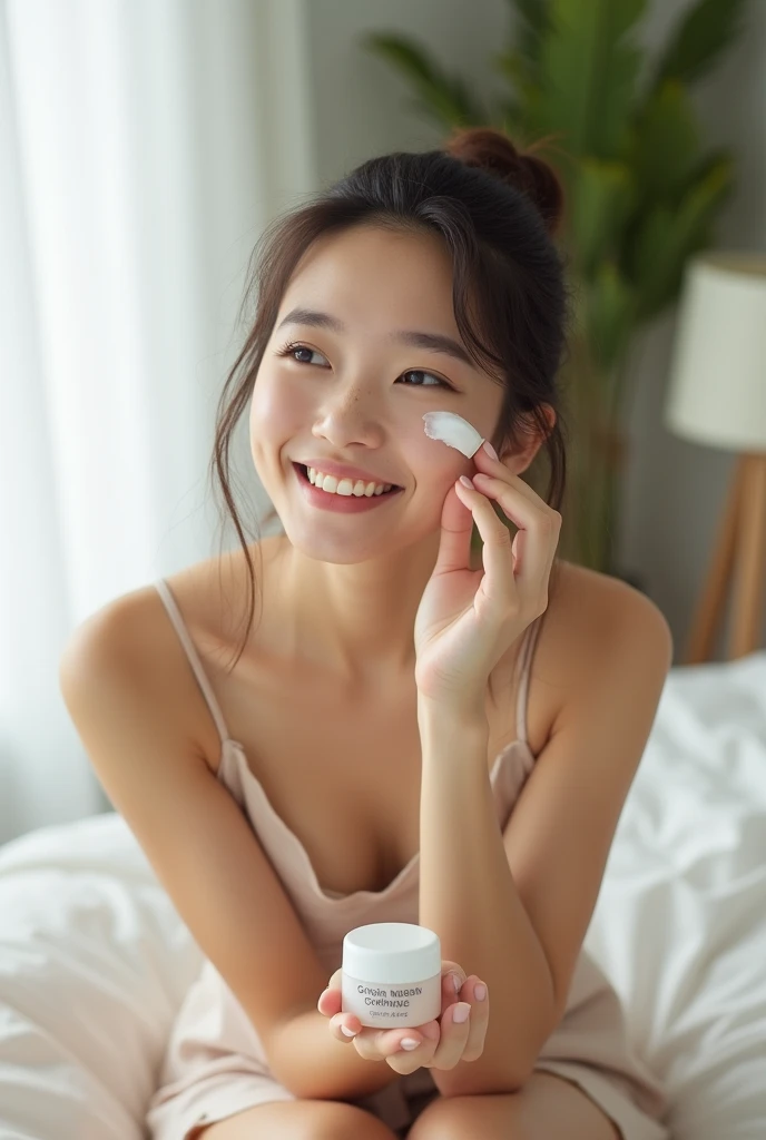 cute,  アイドルのようにcute16歳少女、Smiling Kindly、Cleavage、White underwear、((Midnight Campsite))、Bed in a tent、(Lying face up with eyes closed and sleeping soundly)、(((Very dim and faint lighting)))、((Cinema lighting))、(((whole body)))、(Artistic)、(High level of artistry)、RAW Photos、Genuine、Genuine、Genuineスティック、RAW Photos、High resolution、Life、No copyright notice