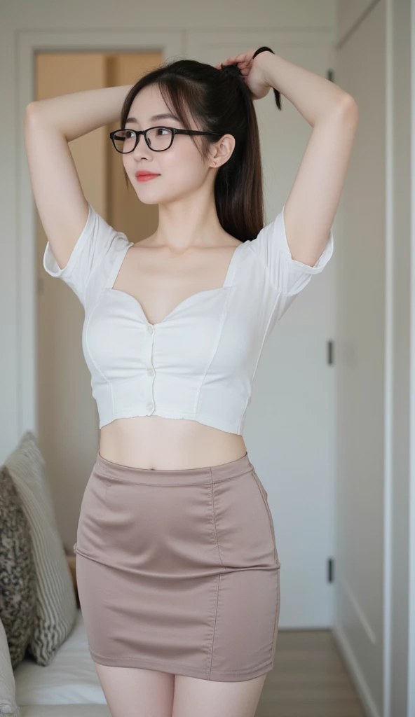 最high quality, table top, high resolution,18 years old wearing white camisole, 1 girl,very beautiful face,(very beautiful face의 초고화질 이미지)(White camisole),realistic, New York's Night View、blurred background、,full body image,(high definition skin:1.2),Looking at the camera with a smiling face,full body image 8K UHD, digital single-lens reflex camera, In softness, bright sunlight,high quality, volume lighting, candid, painting, high resolution,full body image,4K、Japanese university students、a sloppy smile、stand up straight、((((상반신 painting)))),one,Short hair style、camisole