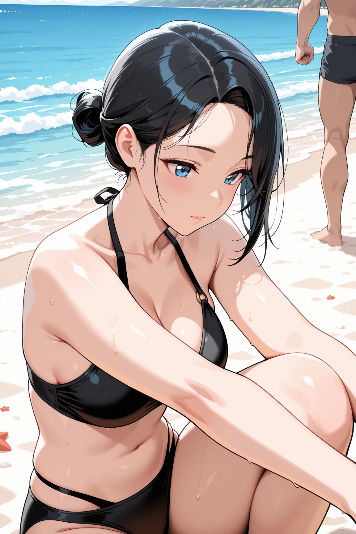 (melhor qualidade,4k,8k,Altas,master part:1.2),ultra-detalhado, There's a woman in a bikini sitting in a bathtub, upper body shown, lower body hidden, Flexionando, Charli Bowater, imagem de perfil, mulher ultraviolenta muscular, tiro na parte superior do corpo, Kaitlyn Michelle Siragusa, Cottagecore!! corpo fitness, Muscles, menina musculosa, jessica nigri, 🐎🍑, sbikini + equipamento militar esfarrapado, foto de perfil, Mila Kunis musculosa
