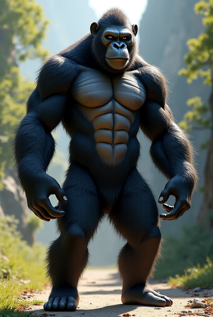 King Kong, 3D, 4K.
