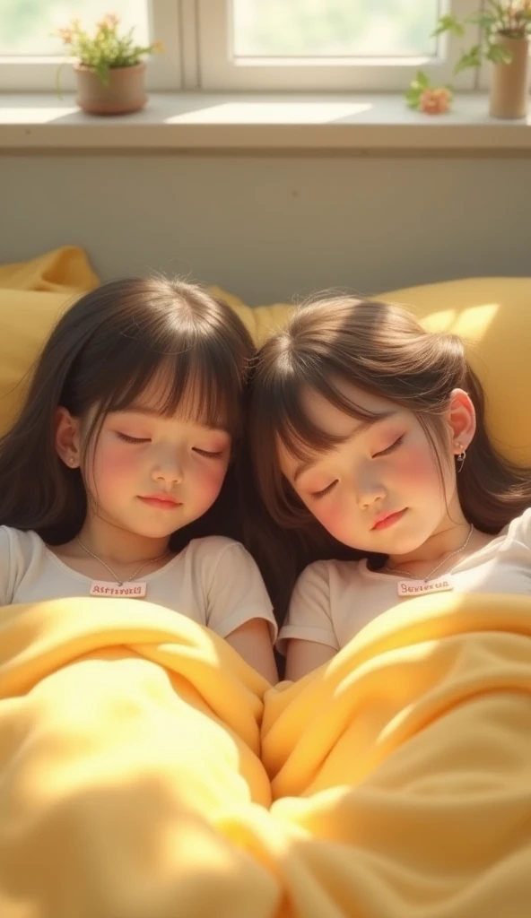 The prince kisses the sleeping princess on the cheek --auto