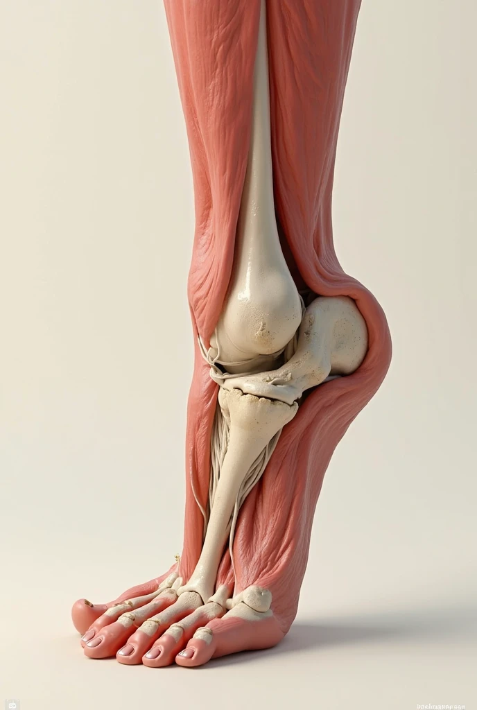 Long Achilles tendon