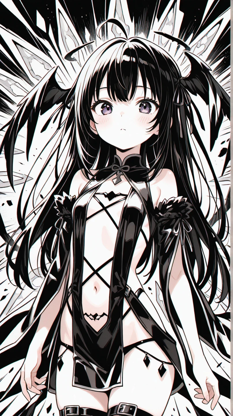 (((masterpiece, Highest quality, High resolution, 超High resolution, Written boundary depth, 4K, About RTTX10.0))), Beautiful Anime Women, Beautiful art style, Anime characters, ((Smooth texture, 再alistic texture, Anime CG Style)), Exact finger count、Exact number of legs、(Exact number of arms:1.0, Exact number of hands:1.0), (Perfect hands, Perfect Anatomy), Cinematic, 再alistic, Extremely detailed CG, Daytime lighting, Perfect lighting, Best Shadow, The best natural light, whole body, whole body, ((Date A Live),(Tokizaki Kurumi)), ((Sexy and cute panties, (Stylish shiny satin black panties:1.2), Lace panties:1):1.3), ((Completely naked, White apron))