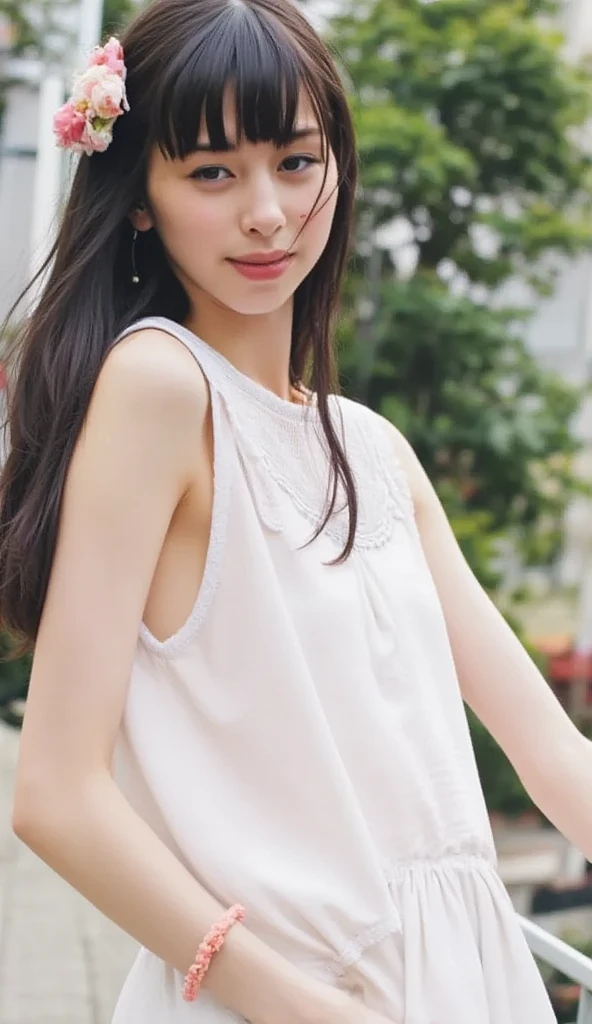 (masterpiece, highest quality:1.2), 8k, Naked 12 year old girl, 85mm,Official AR RAW Photos, スーパースリムなスレンダーbeautiful girl, Skirt rolled up、Showing panties、上Half BodyHalf Bodyフルヌード、She exposed her breasts、Beautiful medium sized breasts and nipples、Show me your ears、Naked girls photoshoot、上Half Bodyフルヌード, Cute face, close, Half Body, Gardenia, beautiful girl, , Thin thighs, Station platform、 Looking at the audience, No makeup, (smile、), Film Grain, chromatic aberration, Sharp focus, Face Light, Bright lighting, 10 generations, Detailed face, Background Blur, (Dark red tie:1.1)、((((((12 year old girl shyly removes her panties))))))、((((((12才の上Half Bodyフルヌード女子高生)))))、Tight waist、Embarrassing pose、Shy and nervous girl、 Crying face、White semen splattered on my face