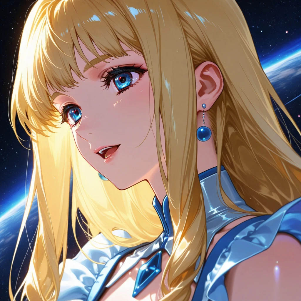 masutepiece, High resolution, 8K, anime woman, Delicate and detailed writing 、Detailed digital illustration、Very long hair and shiny、a very beautiful woman、Eyes are double, Large, Slender eyes、Bust is D cup、High image quality, High quality、Detailed background、I'm wearing a hair ornament.、Glittering background、The inside of the eye shines like a diamond、4 fingers, 1 thumb、Detailed female face、Smile、Very beautiful and cute woman、a blond、Fox ears、Rainbow on background、细致背景、masterpiece、Soft Focus , Bright gradient watercolor , Lens Flare , Glitter , Glow , Dreamy , Very clear and beautiful morning sky background、Swimsuit