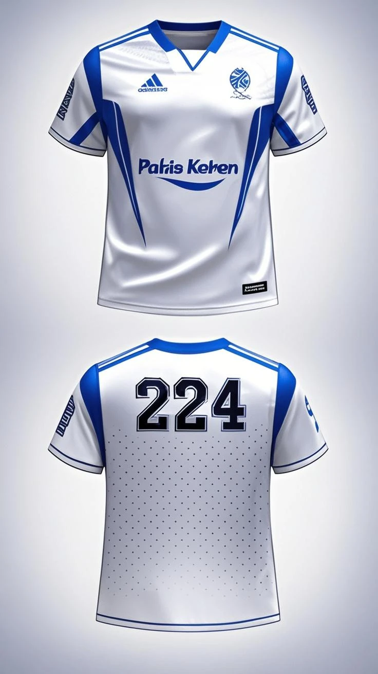 Simple designs on the back of a volleyball sports jersey inspired by the representative colors of the University of Sonora, with a big number 4 on the back and the name "ako" smaller on the number