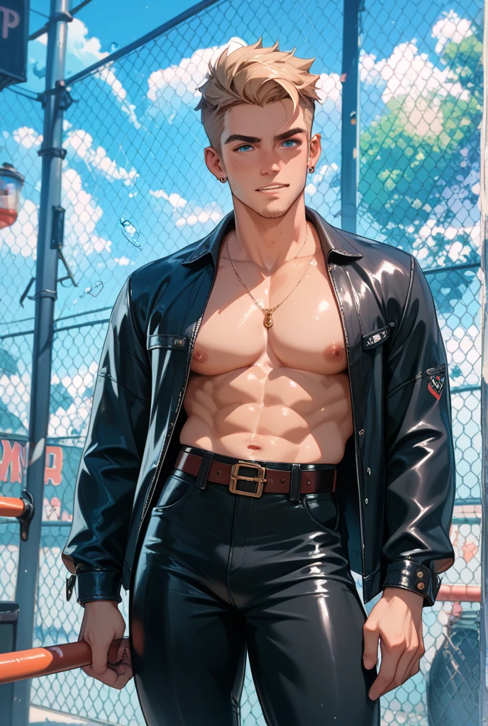 broceous skin Fine, detailed eyes,ultra realista,15-year-old boy with brown cinnamon skin, cuerpo atletico tonificado cabello liso,masculino serio pensativo observador tiene el dorso desnudo y viste un atuendo blanco tipico del antiguo egipto, camina por las calles de una moderna ciudad