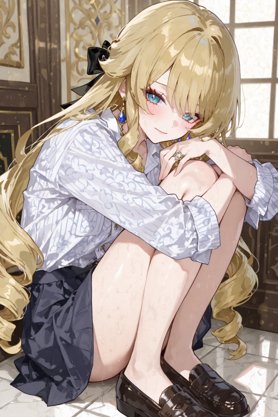masutepiece, Best Quality,Sleeping on my back on the bed,Crab crotch,show your boots,thigh high boots,globe,Strange thieves,Elegant, 1girl in, well-muscled,Cute, blushed, Looking at Viewer, frombelow,a miniskirt, jail,Blue eyes, Beautiful eyes, Beautiful background, light Particle, Sun rays, Dramatic Lighting, Outside, shiny, Realistic, masutepiece, Best Quality, Ultra-detailed, Detailed, Scenery, Beautiful detailed eyes, detailed hairs