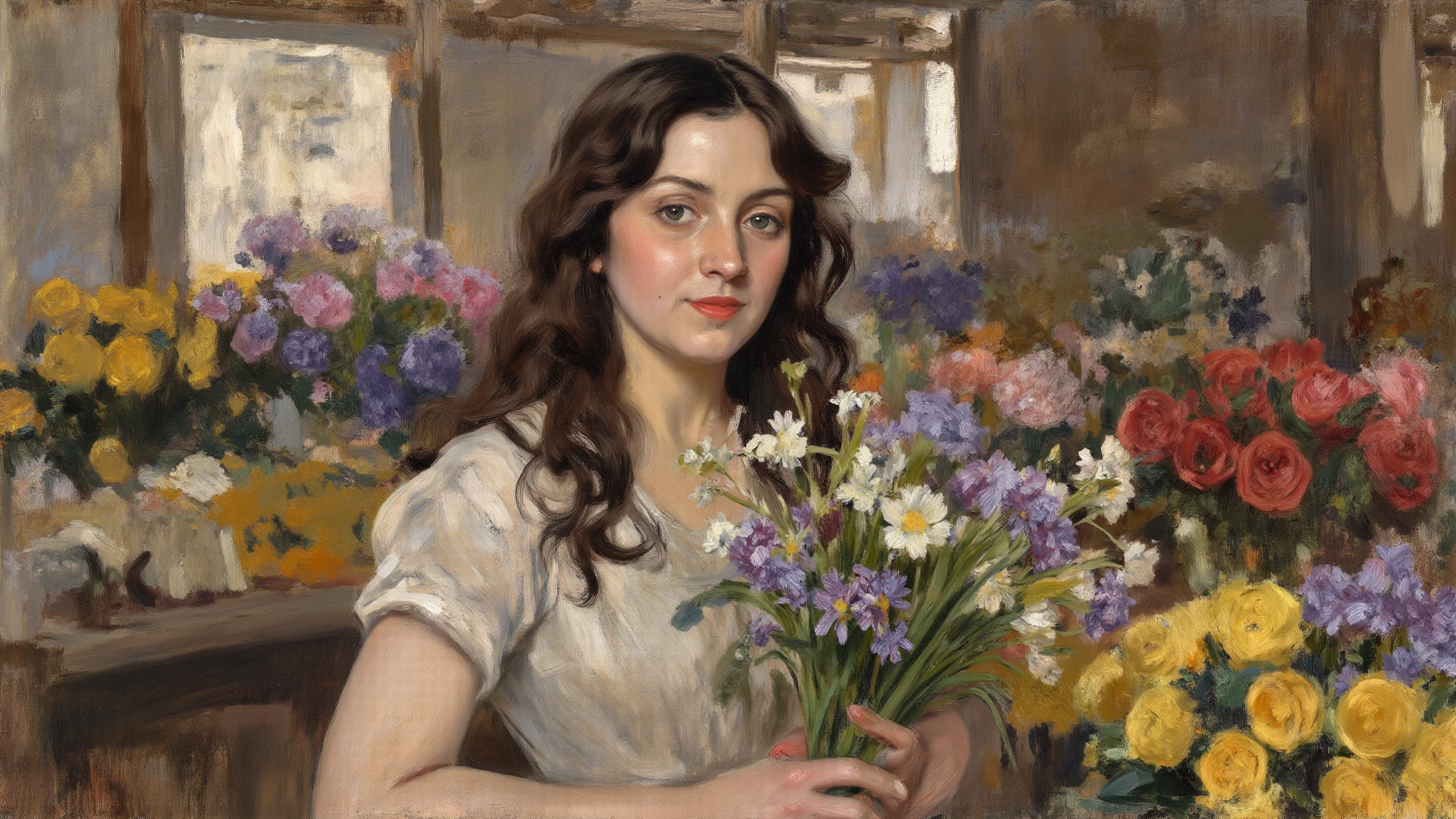 masterpiece, best quality,
a girl,sargent,kingdom, portrait,