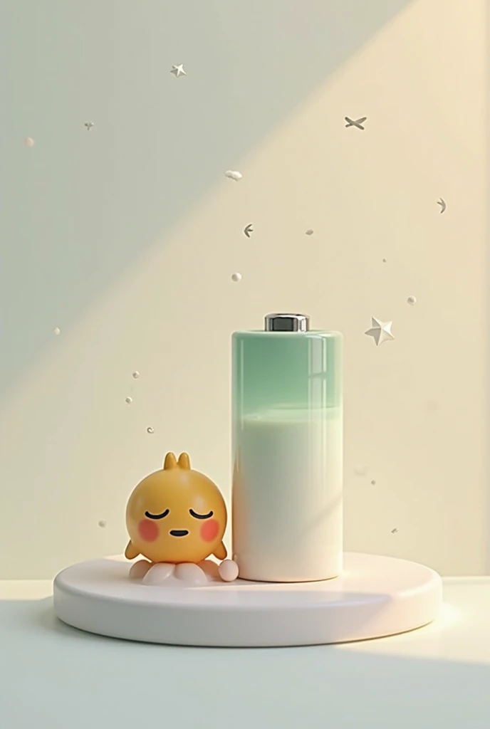 一个小熊形状的bottle with a handle, bottle,  water bottles, subtle smile, Lovely:2, bright mood, giggle, by Emma Andijewska, ia bottle n the shape of shrek, 5, small smile, water bottle queen, (pink color), sweet smile surrounded by delicate leaves and branches，There are also fireflies and glowing resignation special effects.（natural elements），