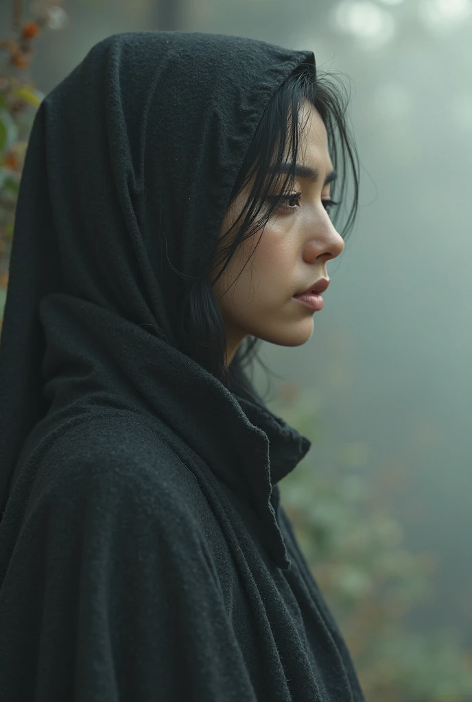 RAW, Best quality, high resolution, masterpiece: 1.3), Beautiful java woman in hijab (iu: 0.8), Best quality, high resolution, Masterpiece: 1.3, Beautiful java girl in hijab, Masterpiece, open legs sitting showing vagina in heavy fogy, ((On top of mountains the misty forest)), night, fog, porn, transparent pastic chlotes, pullover, orgasm, highres, 4k, HDR, 1girl, photorealistic, realistic, white skins, big breasts, ((whole body)), turning away facial at viewer, closeup