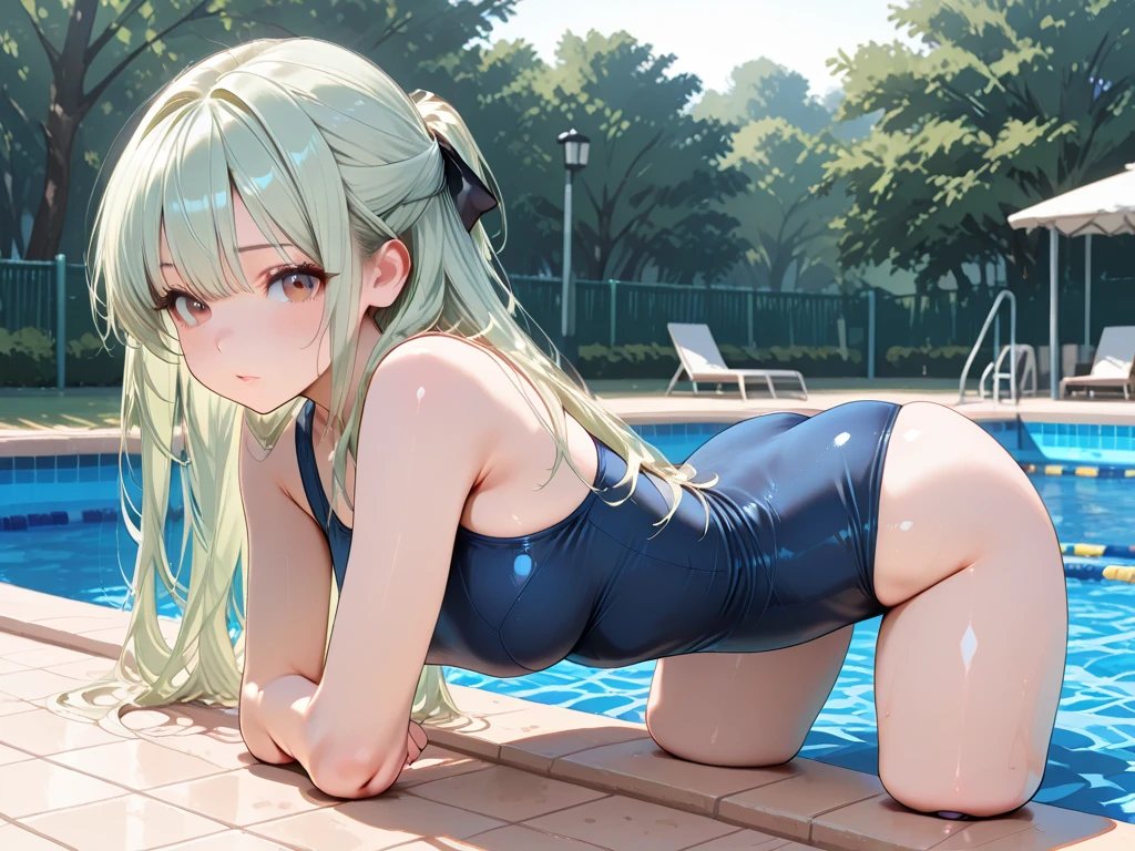 stringパンツ, Blonde, Wetた髪, Earrings, Large Breasts, Ahegao, Saliva stringing, piece, Two Girls, Gal, string, underwear, night, Covered in saliva, Sweaty, Wet, first round, Extreme bondage, pleasure