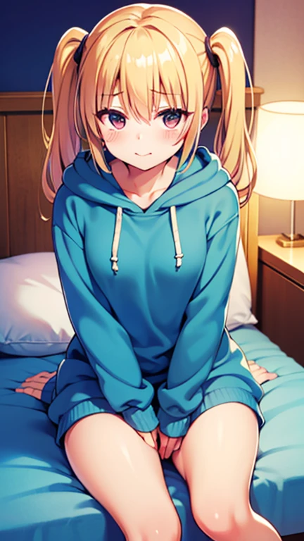 (masterpiece), best quality, expressive eyes, perfect face, UHD, 4k, A girl, cat ears hooded pyjamas, rainbow print eyes, In the sitting room